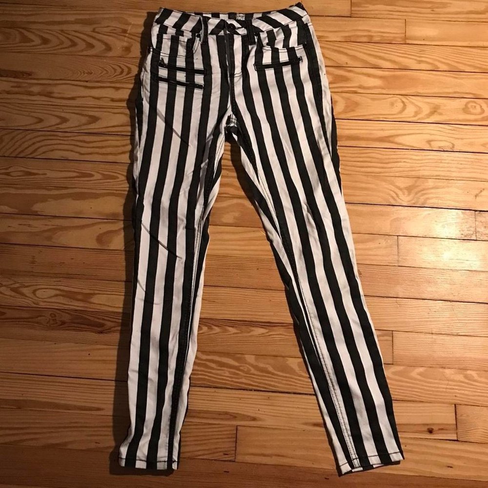 Hot Topic Striped Scene Pants